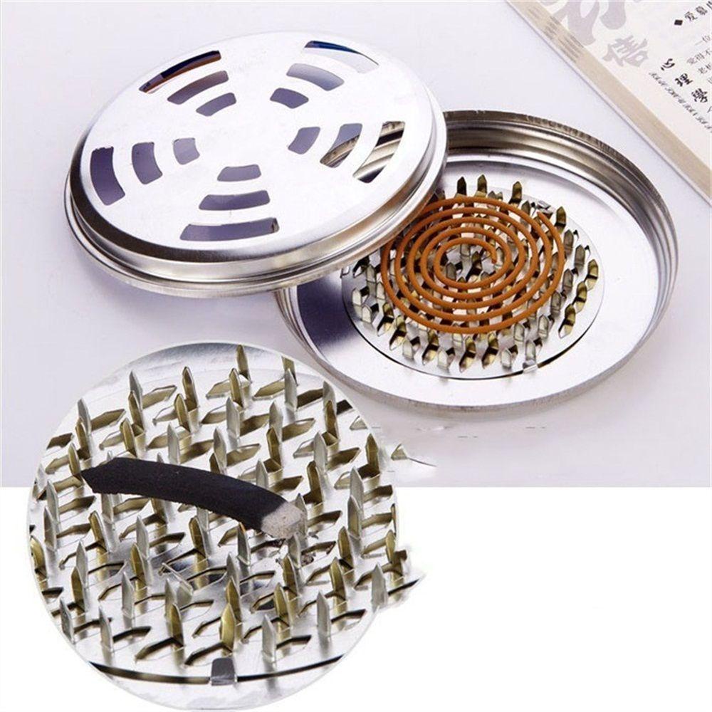 Hộp Đựng Nhang Muỗi Bằng Thép Không Gỉ Cao Cấp
