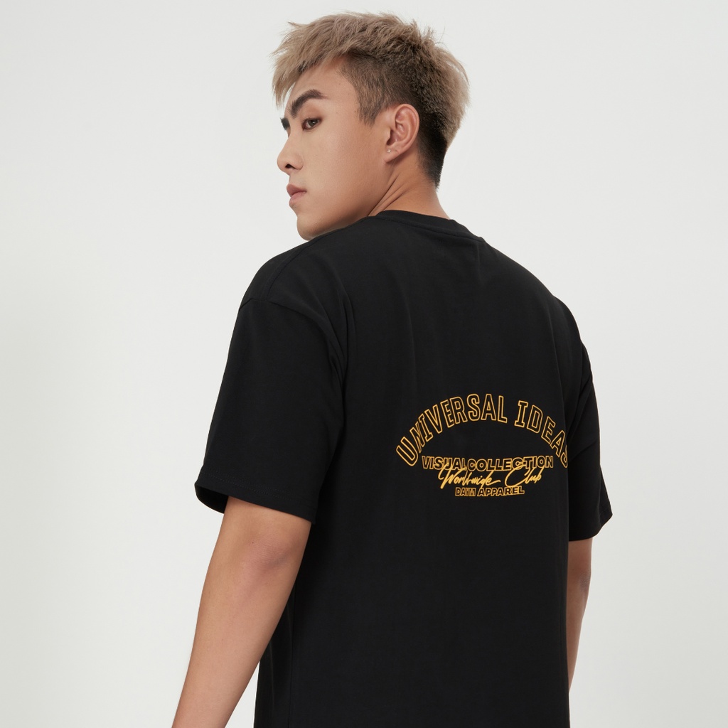 Áo thun DayM | VISUAL - Chap 1: UNIVERSAL IDEAS - Form Âu, oversize, 100% cotton