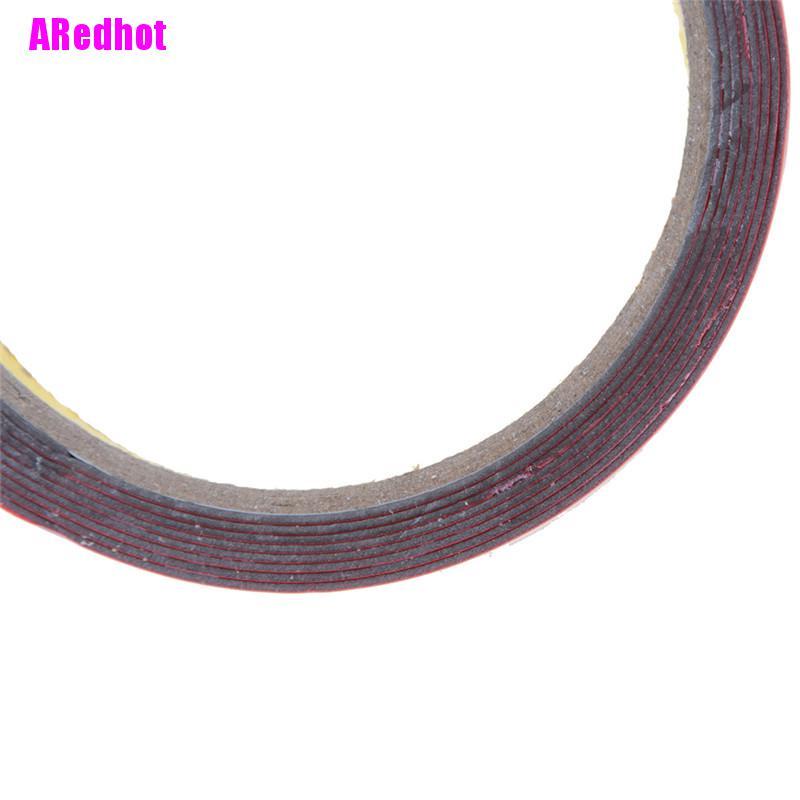 Cuộn băng keo acrylic 2 mặt độ dính cao màu đỏ nhiều kích cỡ