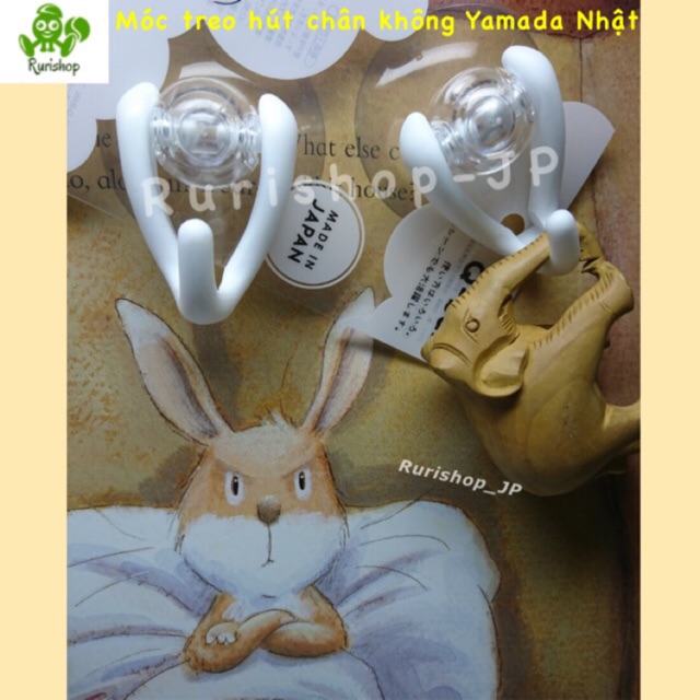 Set 2 móc treo hút chân không Yamada Nhật Bản