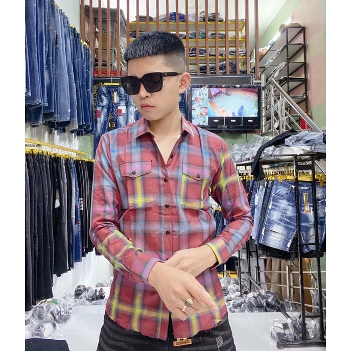 Sơ Mi Loang Màu Cao Cấp