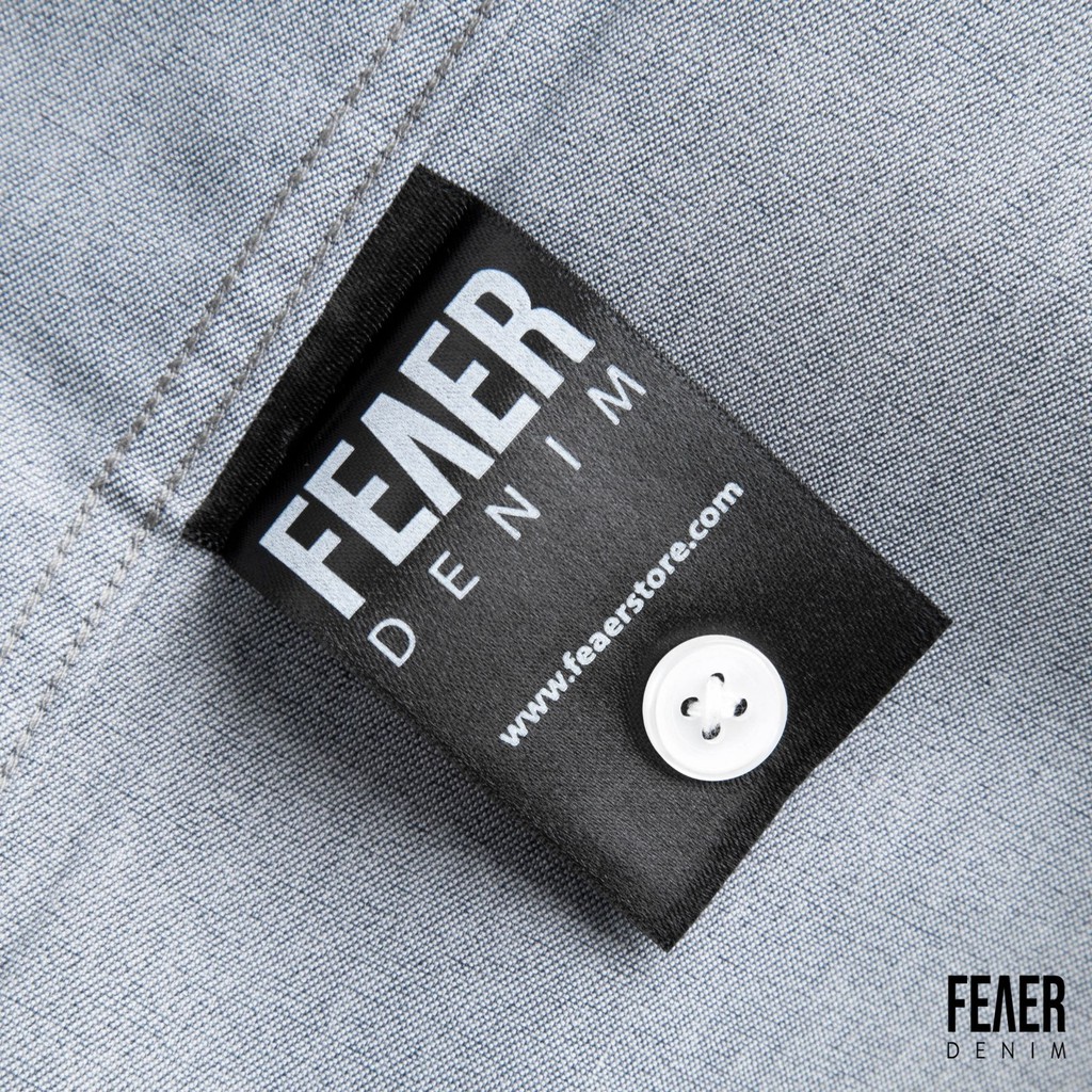 Áo sơ mi nam FEAER DENIM chất thấm hút thoáng khi vải linen SPANDEX MAX màu xám | BigBuy360 - bigbuy360.vn