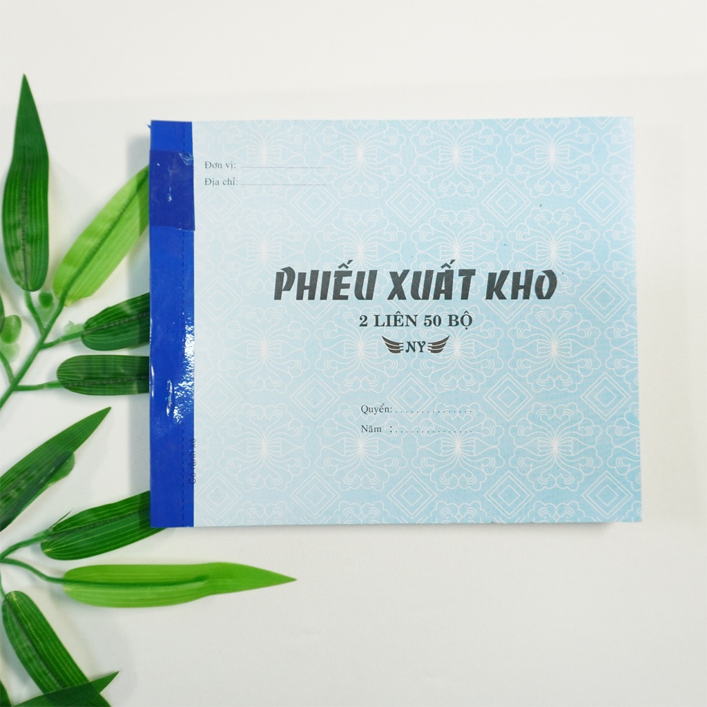 Phiếu xuất kho khổ A5 (2 liên/100 tờ - 3 liên/150 tờ)