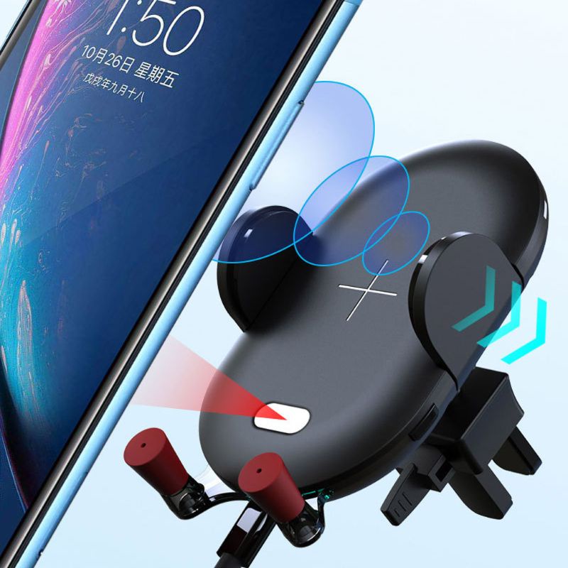 Giá Đỡ Điện Thoại IR Kẹp Điều Hòa Xe Hơi