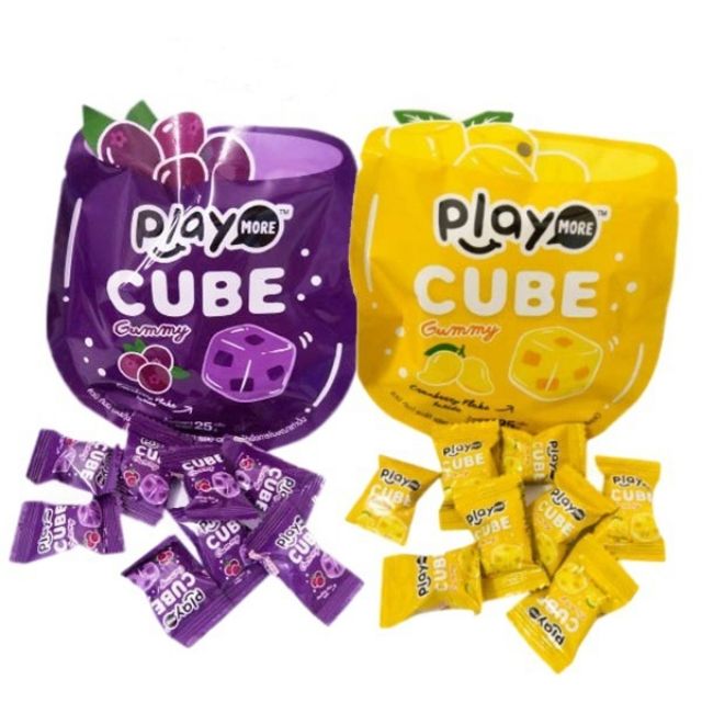 Kẹo dẻo CUBE PLAY MORE thái lan