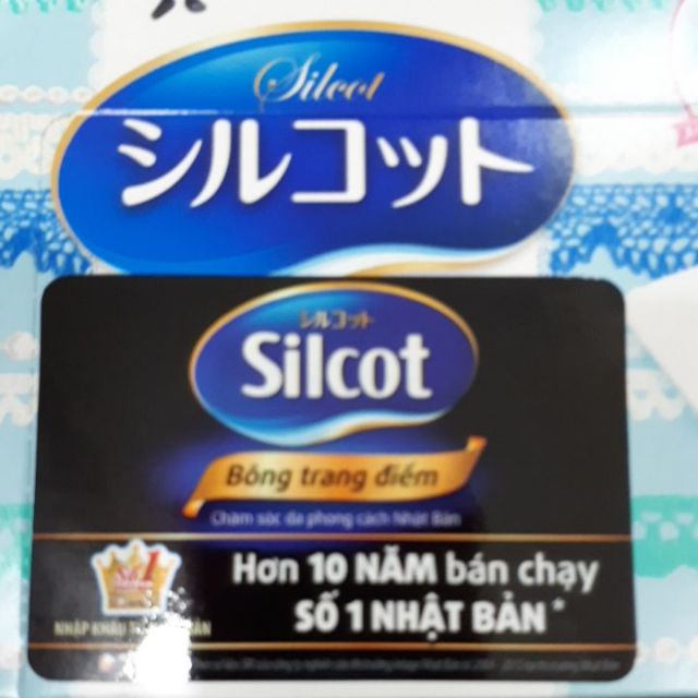 Bông tẩy trang Silcot