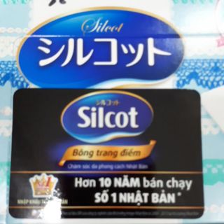 Bông tẩy trang Silcot