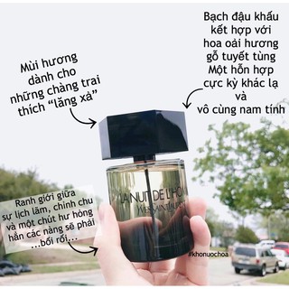 🌟 nước hoa dùng thử ysl la nuit 5ml/10ml/20ml #quatat 🌟
