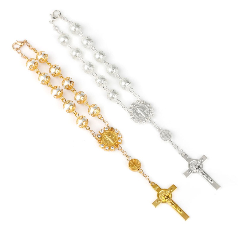 Vòng Tay Chuỗi Hạt Công Giáo Một Lần Tự Động Rosary Hoàn Hảo Cho Nữ