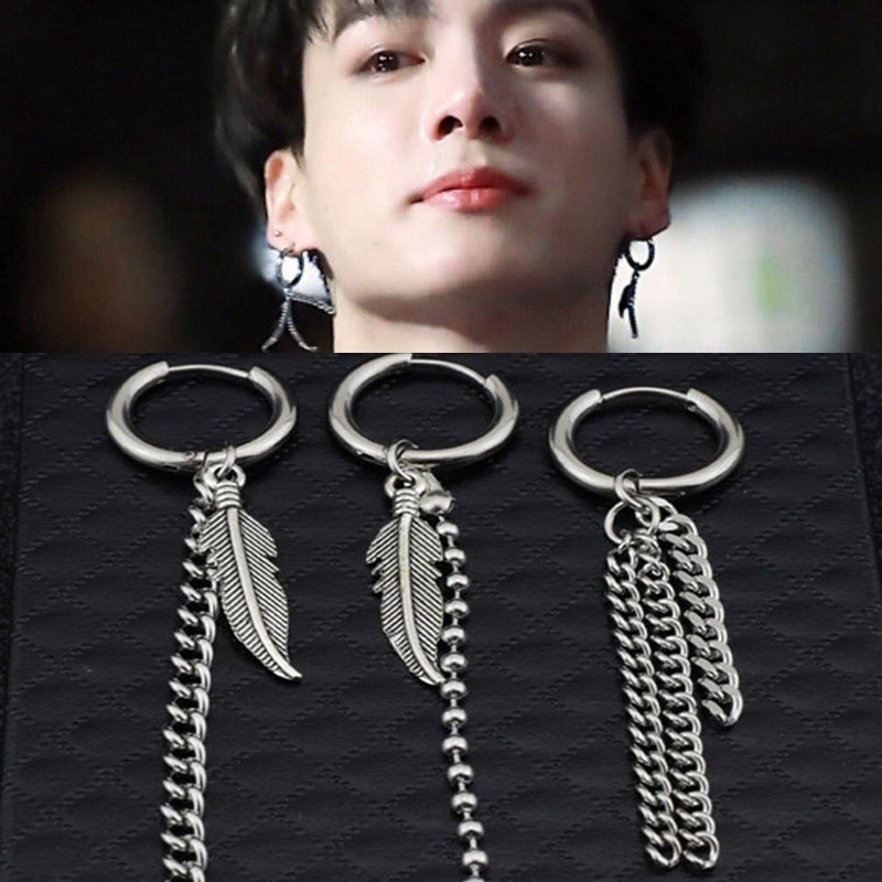 Khuyên kẹp vành tai thời trang phong cách BTS Jungkook