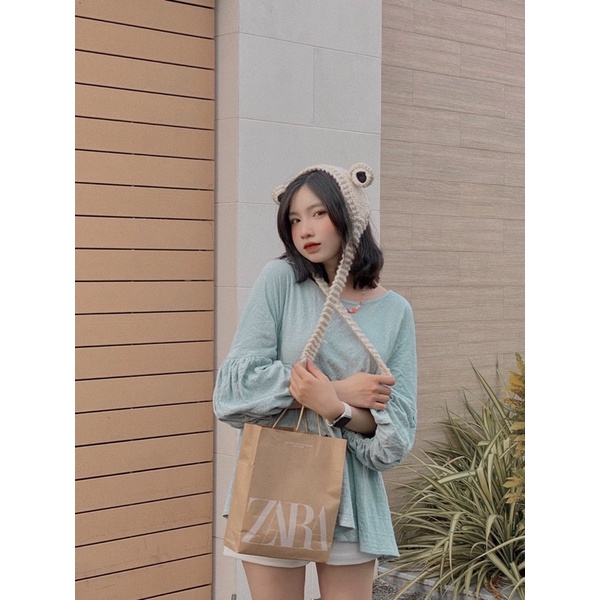 [CLAY] LILY BABYDOLL - Áo babydoll tay bồng