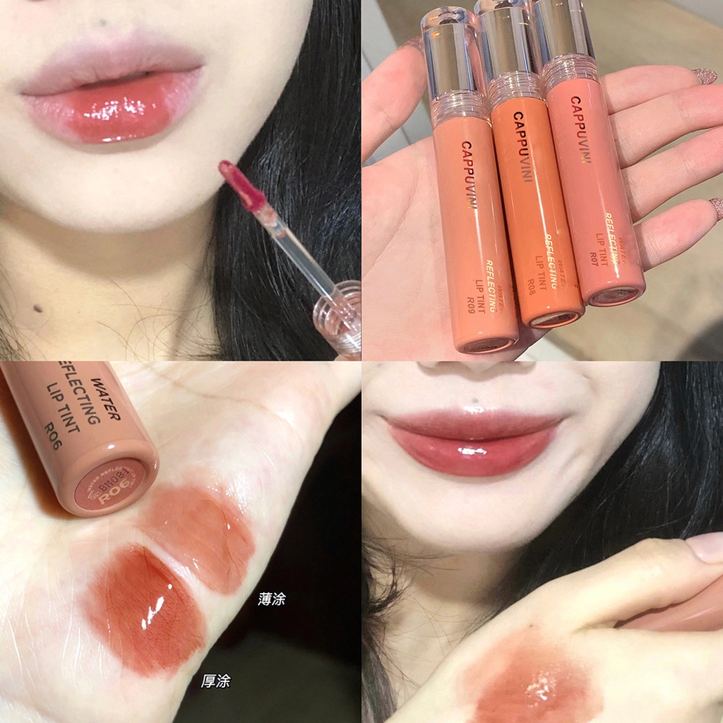 Son Bóng Dạng Thạch Thủy Tinh Màu Trắng Và Không Dễ Phai CAPPUVINI