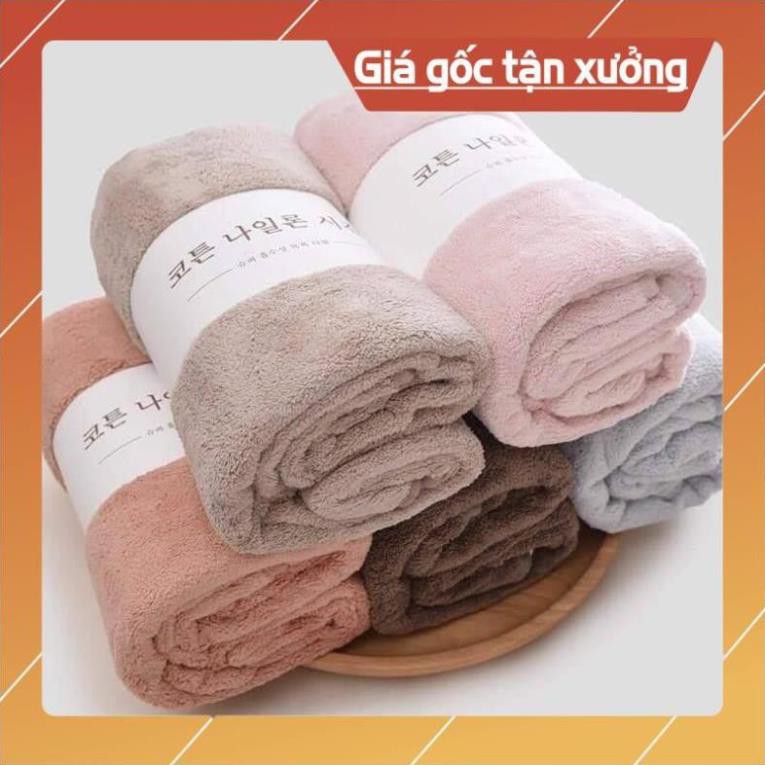 [XẢ KHO+FREE SHIP] Khăn tắm bông cao cấp xuất Hàn 70x140