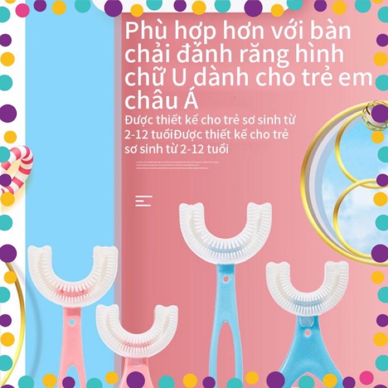 🍄 Bàn chải đánh răng thông minh cho bé thế hệ mới 360 độ🍄