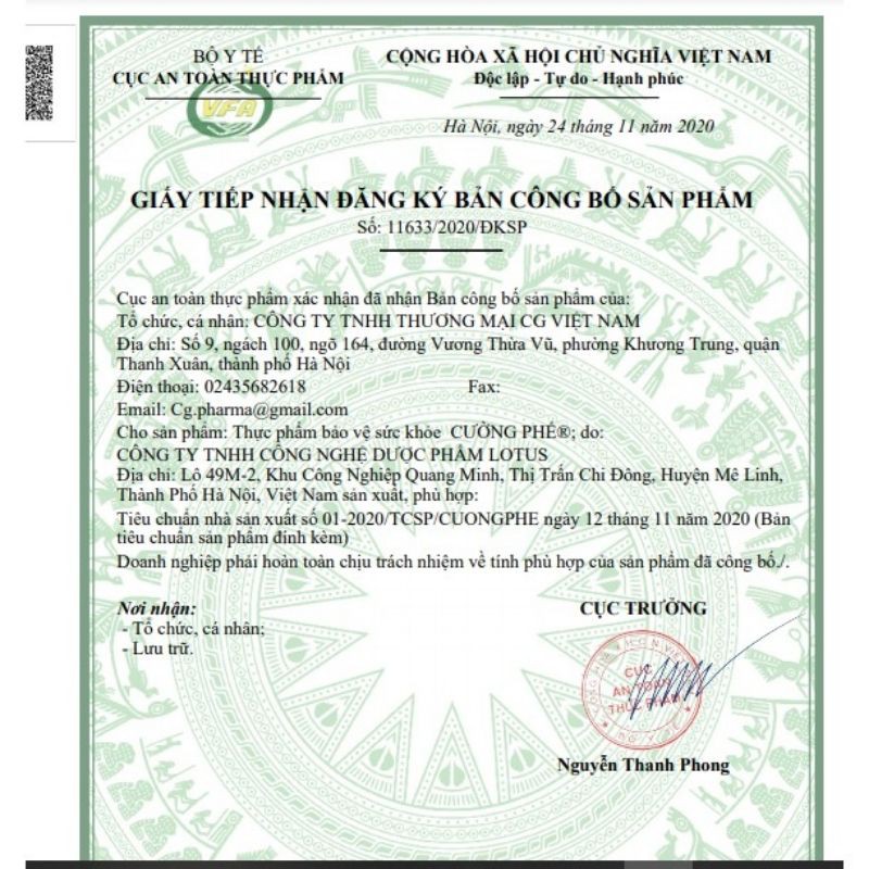 Cường Phế - Tăng Cường Chức Năng Hô Hấp