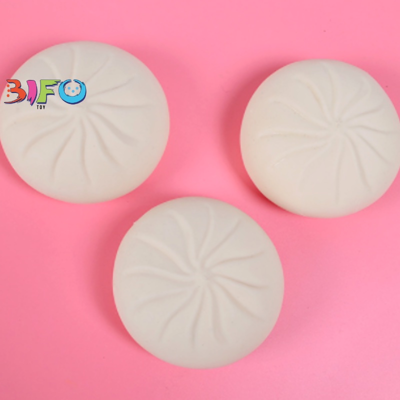 Đồ chơi mềm dẻo bánh bao hấp Squishy mochi ngộ nghĩnh đáng yêu xả stress cực thú vị