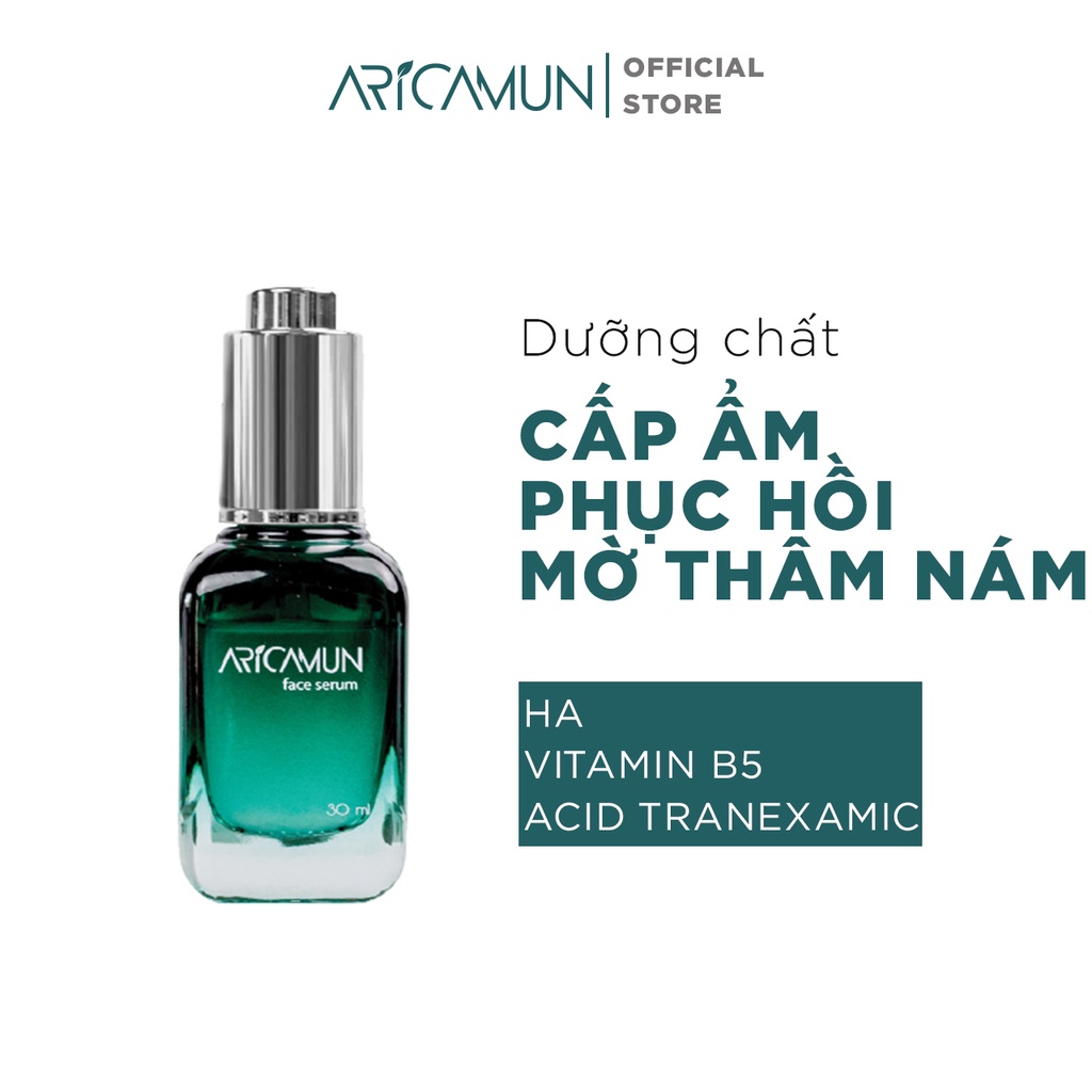 Bộ Sản Phẩm Chăm Sóc Da Aricamun (combo 5 sản phẩm)