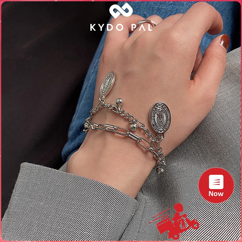 [Mã FAMAYFA giảm 10K đơn 50K] Vòng tay nữ cá tính lắc tay 925 phong cách hàn quốc MVK3 - KYDO PAL Phụ kiện thời trang nữ | BigBuy360 - bigbuy360.vn