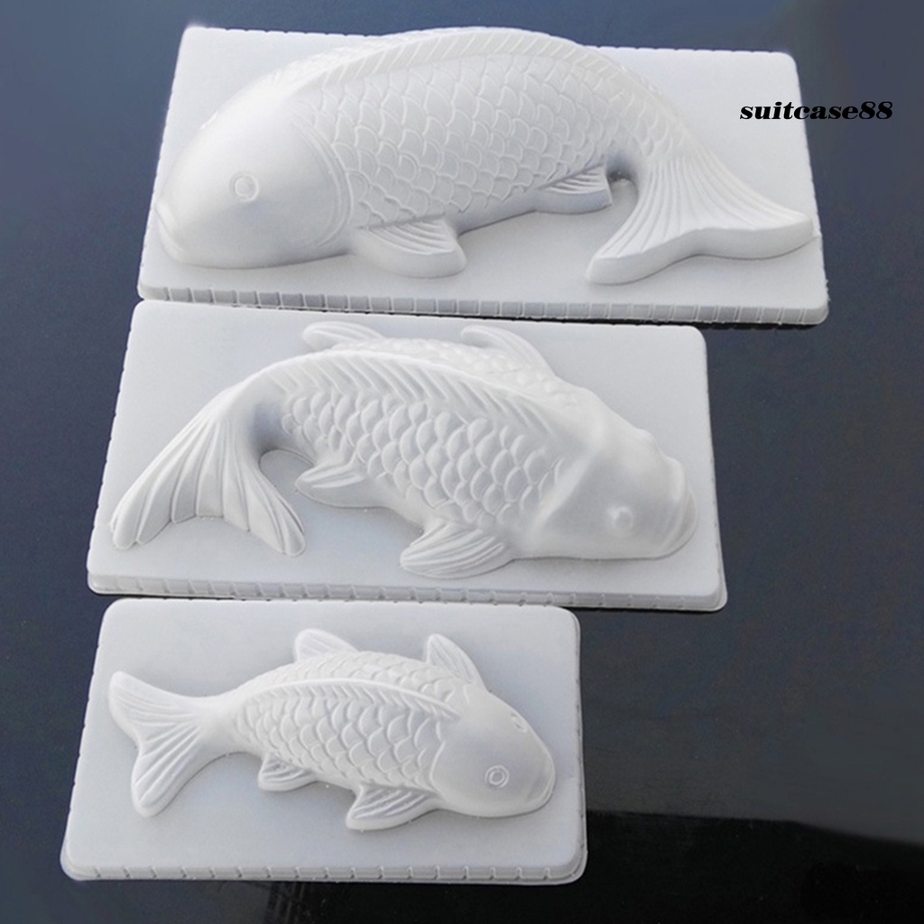 Khuôn nhựa làm bánh tạo hình cá chép sáng tạo