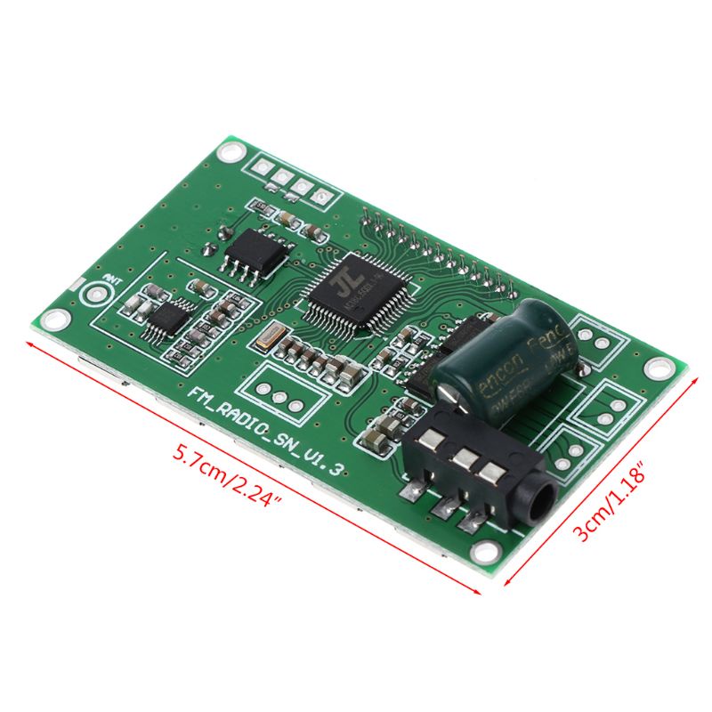 Mô-đun Nhận Tín Hiệu Radio FM Kỹ Thuật Số LCD 87-108MHZ Không Dây