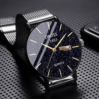 [Chính thức xác thực] Đồng hồ nam chống nước Thụy Sĩ nam sinh viên bầu trời đầy sao xu hướng cặp đôi đồng hồ thủy triều