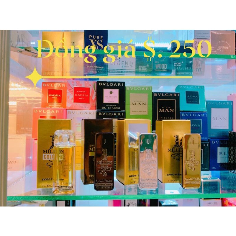 Nước hoa 1 Million Paco Rabanne mini 5ml