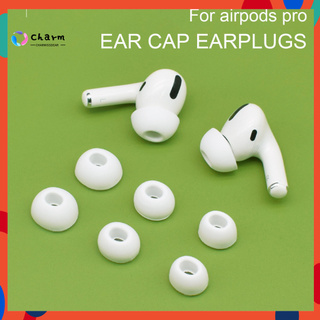 Cặp nút tai nghe bằng silicone mềm chống bụi/ chống trượt thoải mái thích hợp cho Airpods Pro