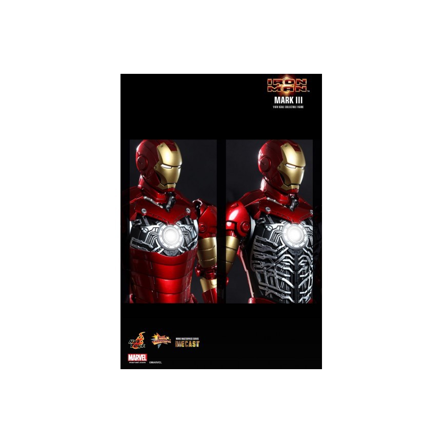 Mô hình Hottoys 1/6 MMS256 D07 Iron Man MK 3