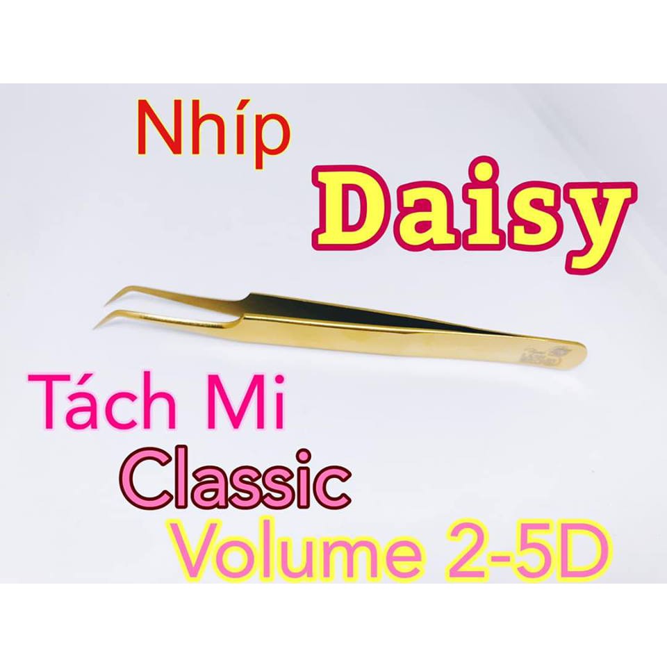 Nhíp Nối Mi Classic đa năng, mũi dài thon 1:1 NNMC Hani chuyên nối mi tự nhiên