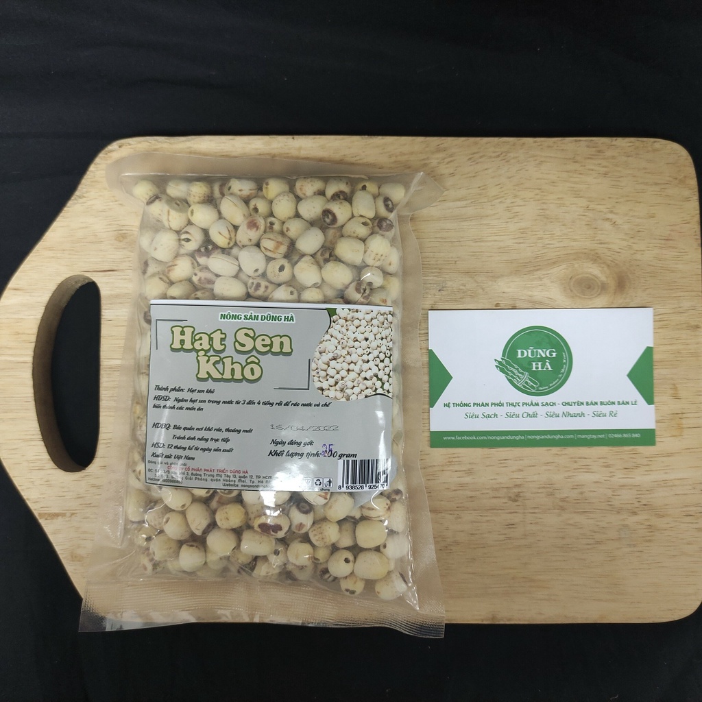 Hạt Sen Khô Thơm Ngon Loại I ( Ảnh thật )