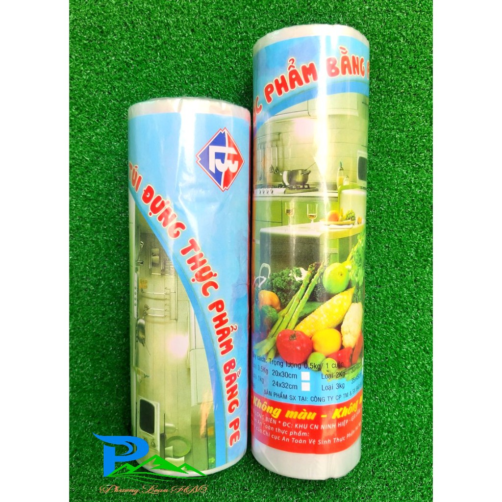 Túi đựng thực phẩm PE - cuộn 500g