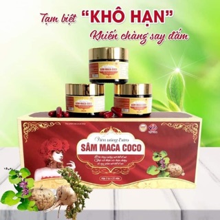 ✅( CHÍNH HÃNG) Sâm maca coco - hỗ trợ tăng cường nội tiết tố nữ, làm đẹp da, điều hoà kinh nguyệt