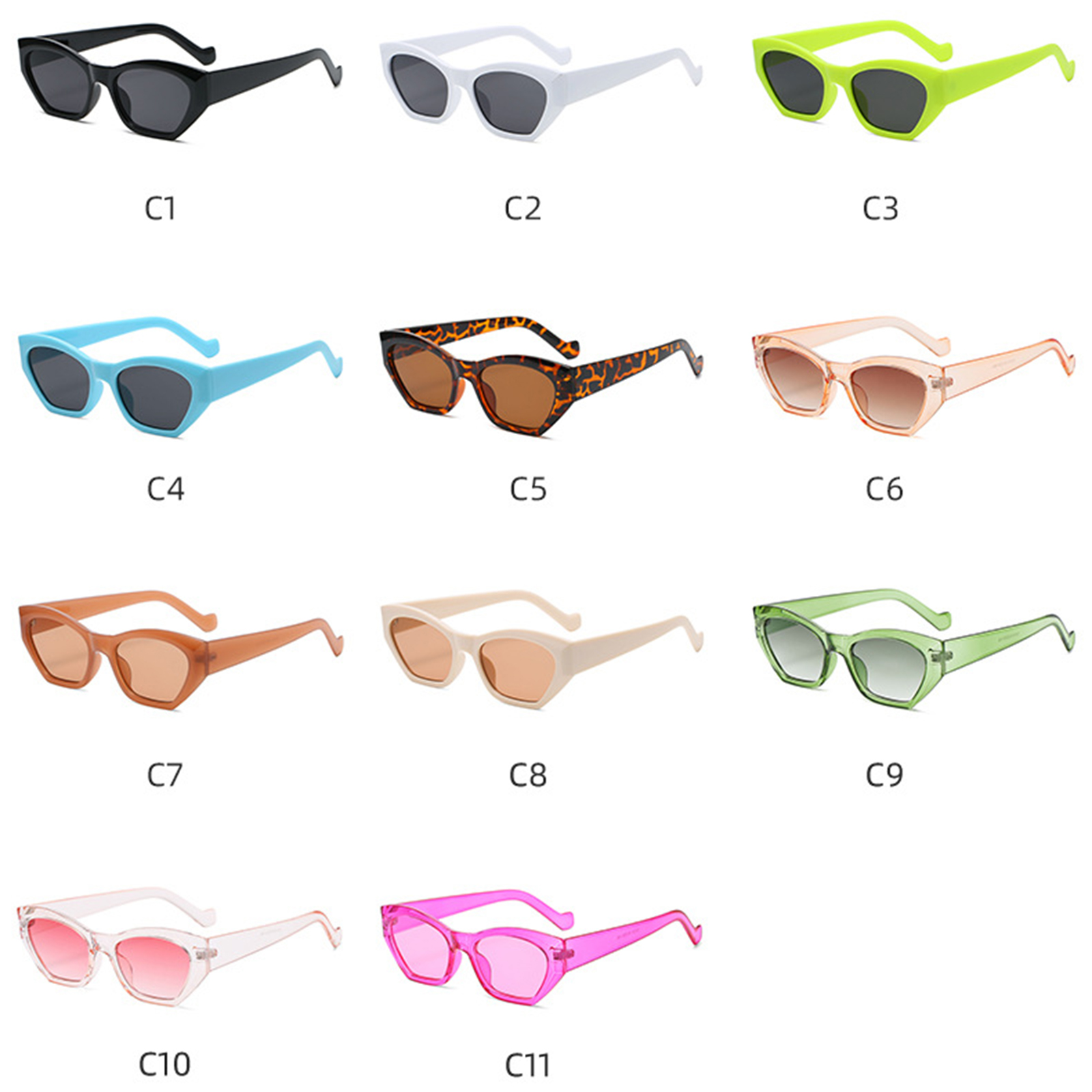 Kính Mát Tròng Đa Giác Chống Tia Uv400 Thời Trang Cho Người Lớn | BigBuy360 - bigbuy360.vn