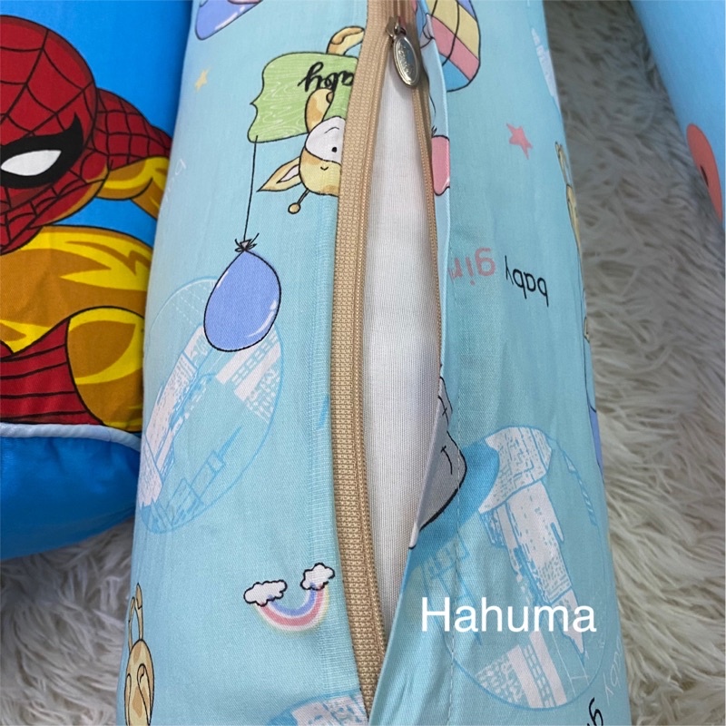 Gối ôm cho bé 1-4 tuổi dài 60x18cm vải cotton