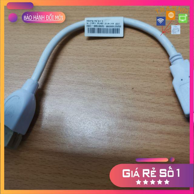 Cable nối dài và cấp nguồn usb 25cm bóc máy