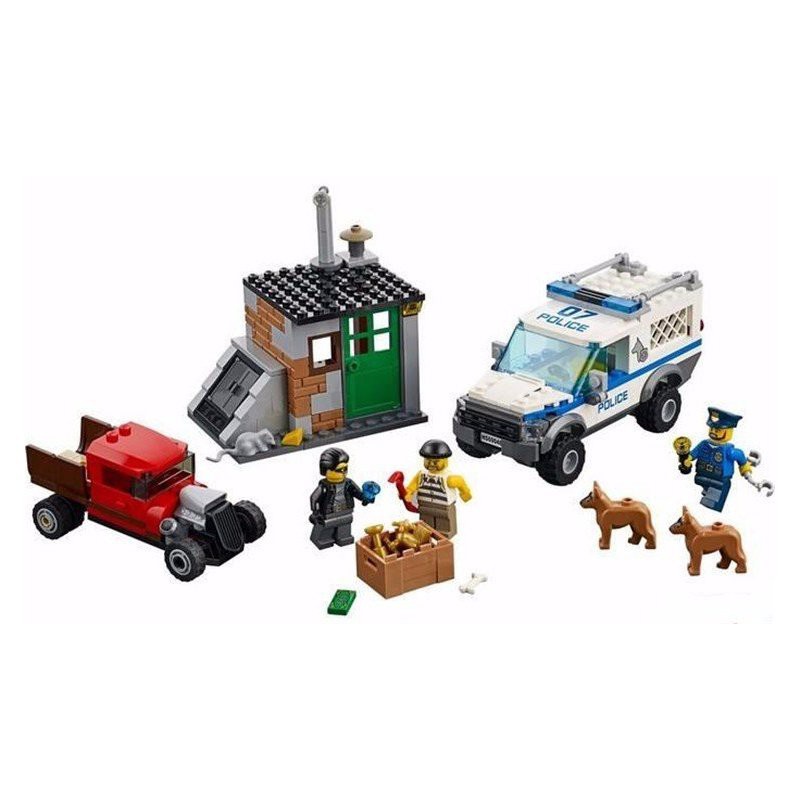 Lego Cảnh Sát Urban city biệt đội chó cứu hộ police bela 10419 chi tiết cities