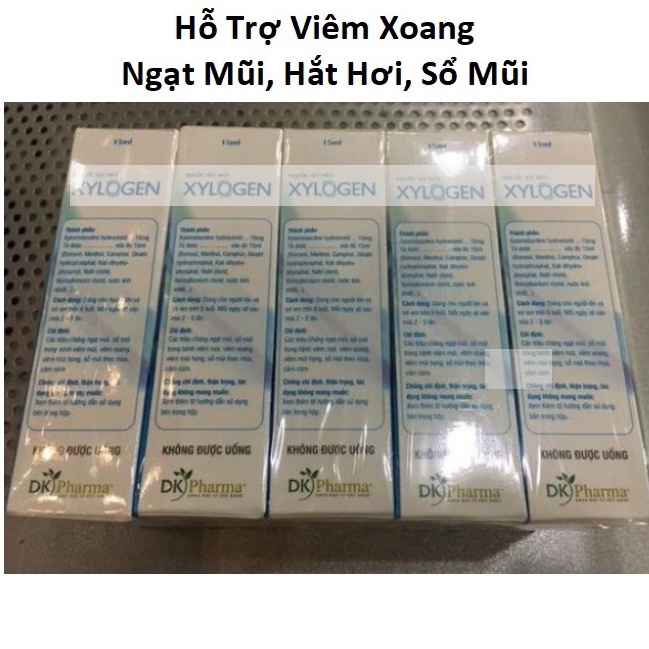 Hỗ Trợ Viêm Xoang, Ngạt Mũi, Hắt Hơi, Sổ Mũi