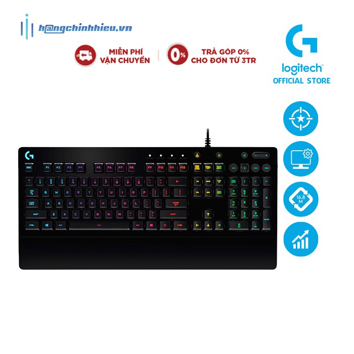 Bàn phím Logitech G213 Prodigy RGB