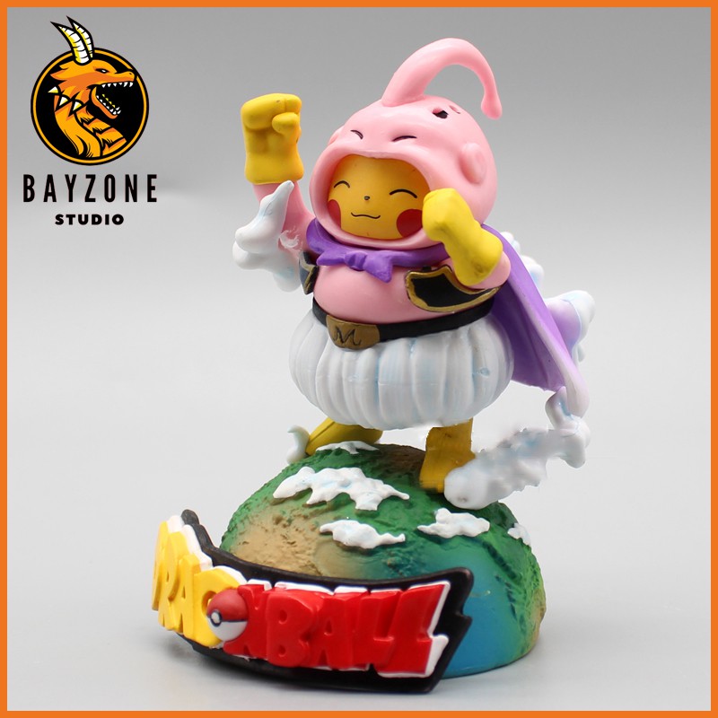 Mô hình pikachi majin buu ma bư mập siêu dễ thương