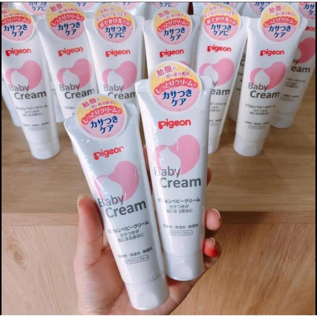 KEM NẺ PIGEON - Kem Chống Nẻ, Dưỡng Ẩm Cho Bé Từ Sơ Sinh Pigeon Baby Cream Nhật Bản - mrtrieu1102