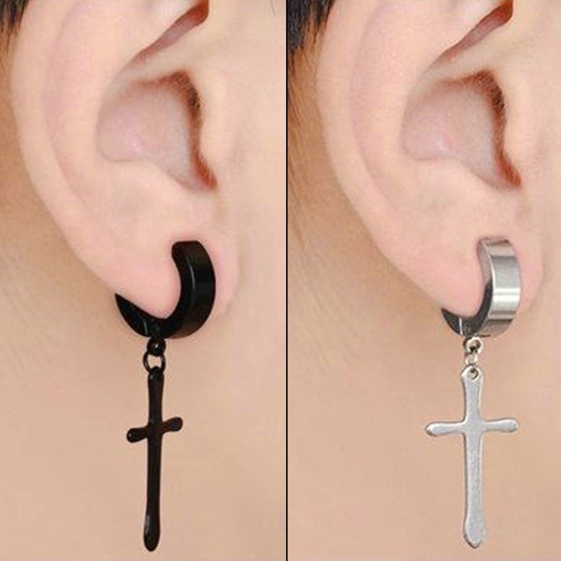 Bông Tai XWNYDER Hình Thánh Giá Thời Trang Cá Tính Dành Cho Nữ