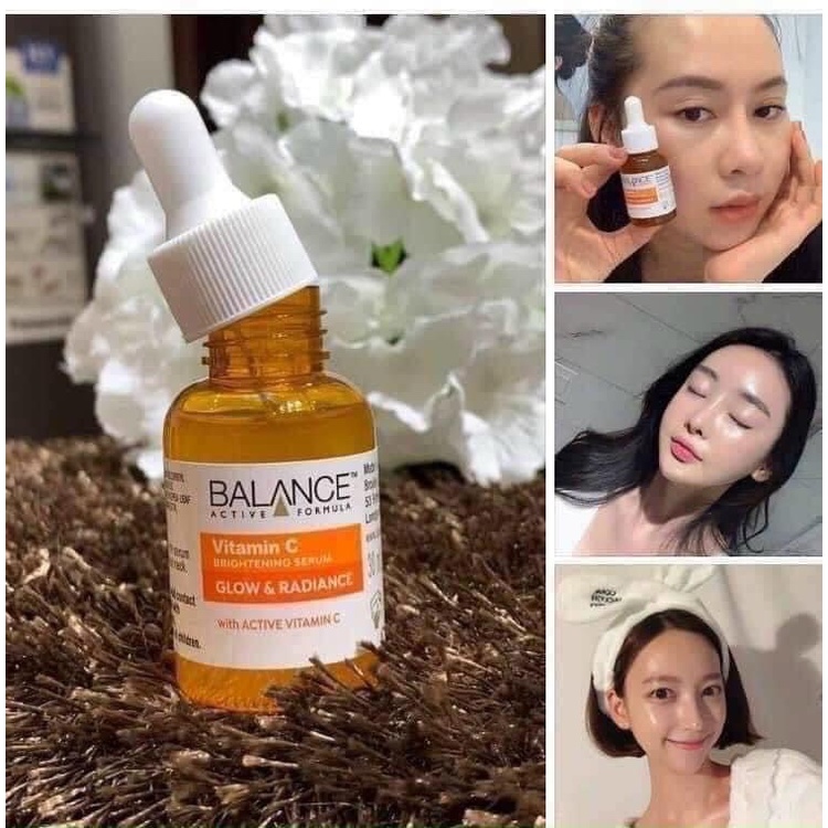 Serum trắng da mờ thâm Balance Vitamin C 30ml