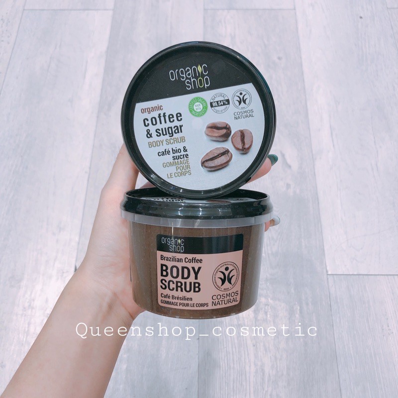 Tẩy TBC Body Coffee Organic