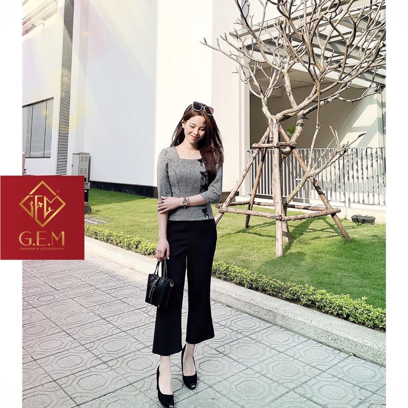 ÁO NỮ KIỂU - ÁO NƠ - ĐI HỌC HAY CÔNG SỞ ĐỀU HỢP THỜI TRANG - DỄ PHỐI VỚI CÁC LOẠI CHÂN VÁY VÀ VÀ QUẦN TÂY - JEAN GEM.VN | BigBuy360 - bigbuy360.vn