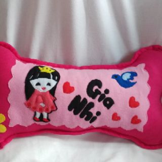 Cặp gối ôm handmade công chúa nhỏ