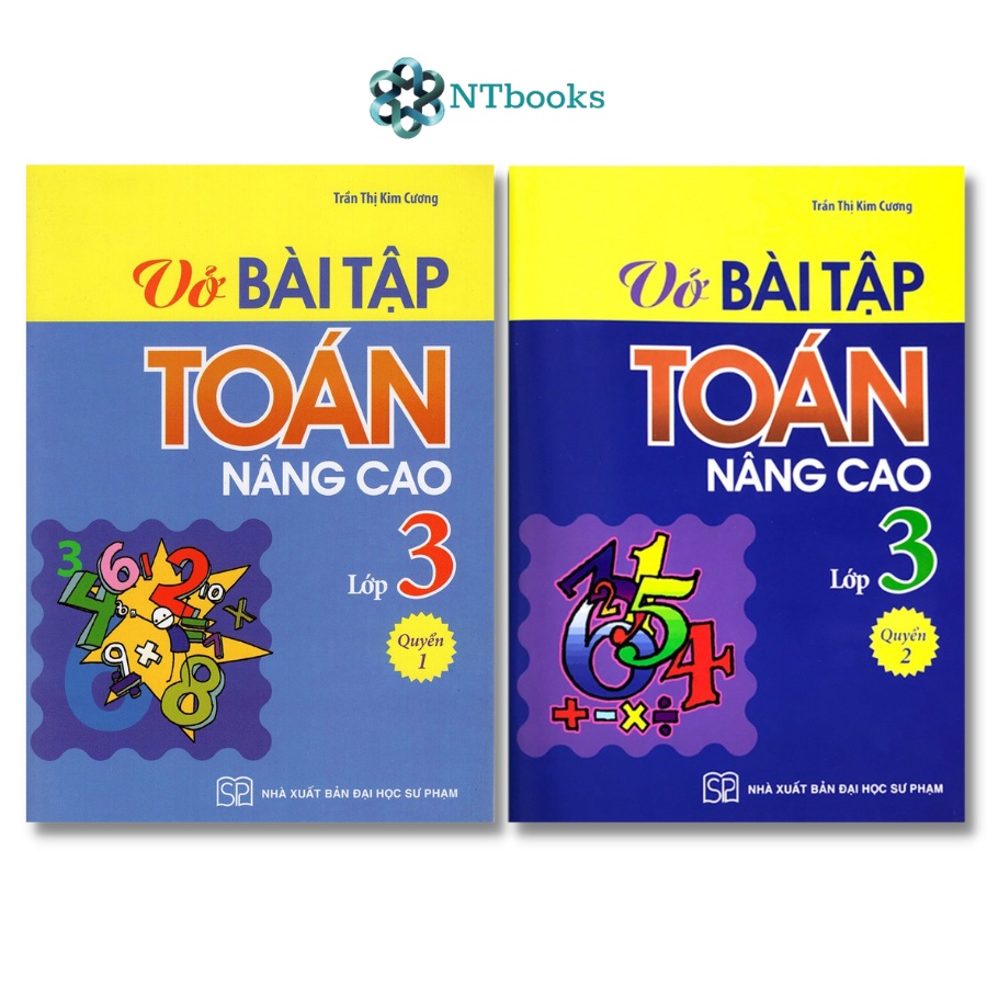 Sách Vở Bài Tập Toán Nâng Cao Lớp 3 - Bộ 2 cuốn