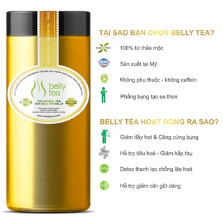Trà Giảm Cân Thải Độc Belly Tea USA