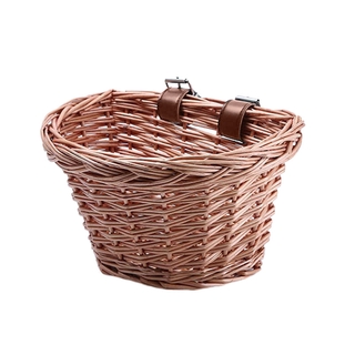 Giỏ Xe Đạp Đan Mây Phong Cách Retro