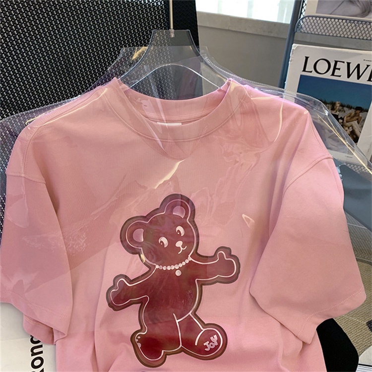 Áo thun NRVP tay ngắn cổ tròn phong cách Hàn Quốc thời trang mùa hè cho nam và nữ