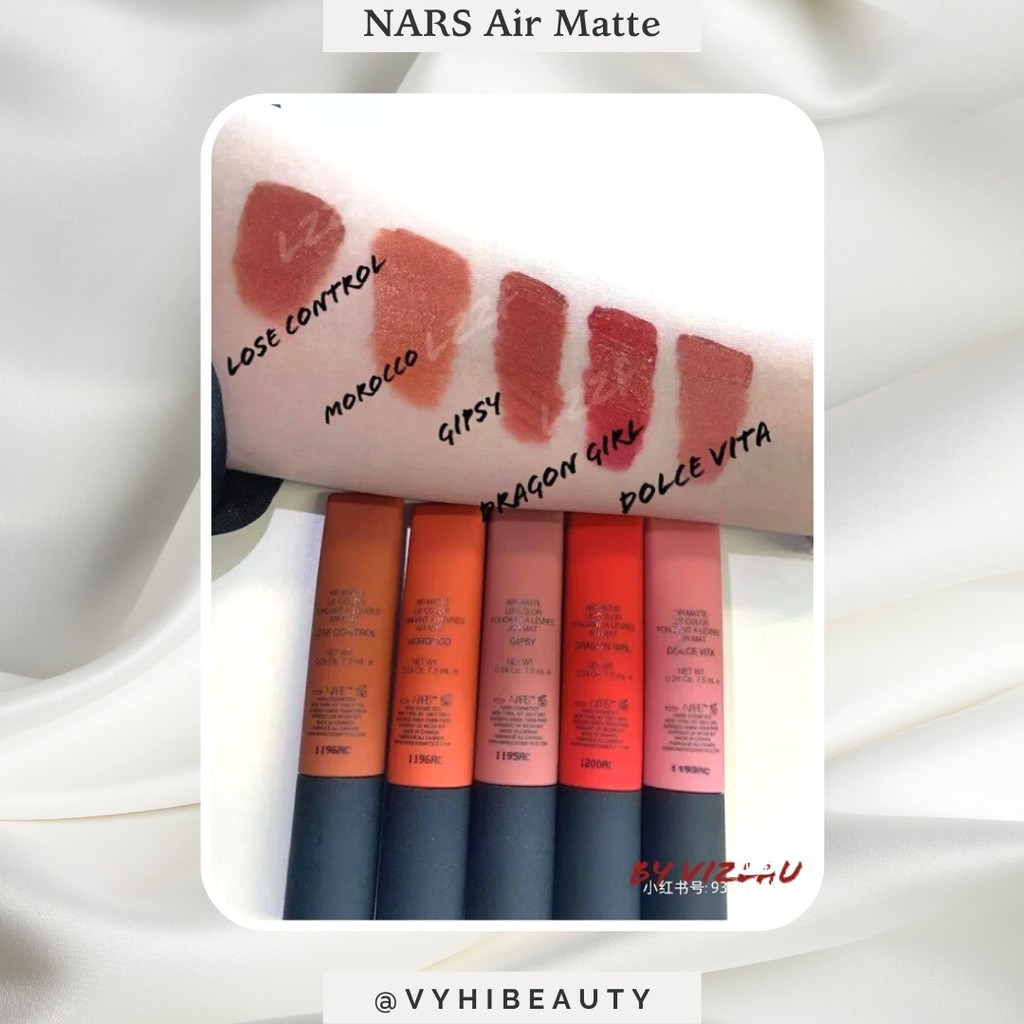 Son kem NARS Air Matte siêu nhẹ môi